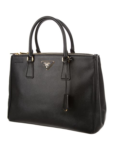 prada large saffiano double zip galleria tote|prada saffiano lux.